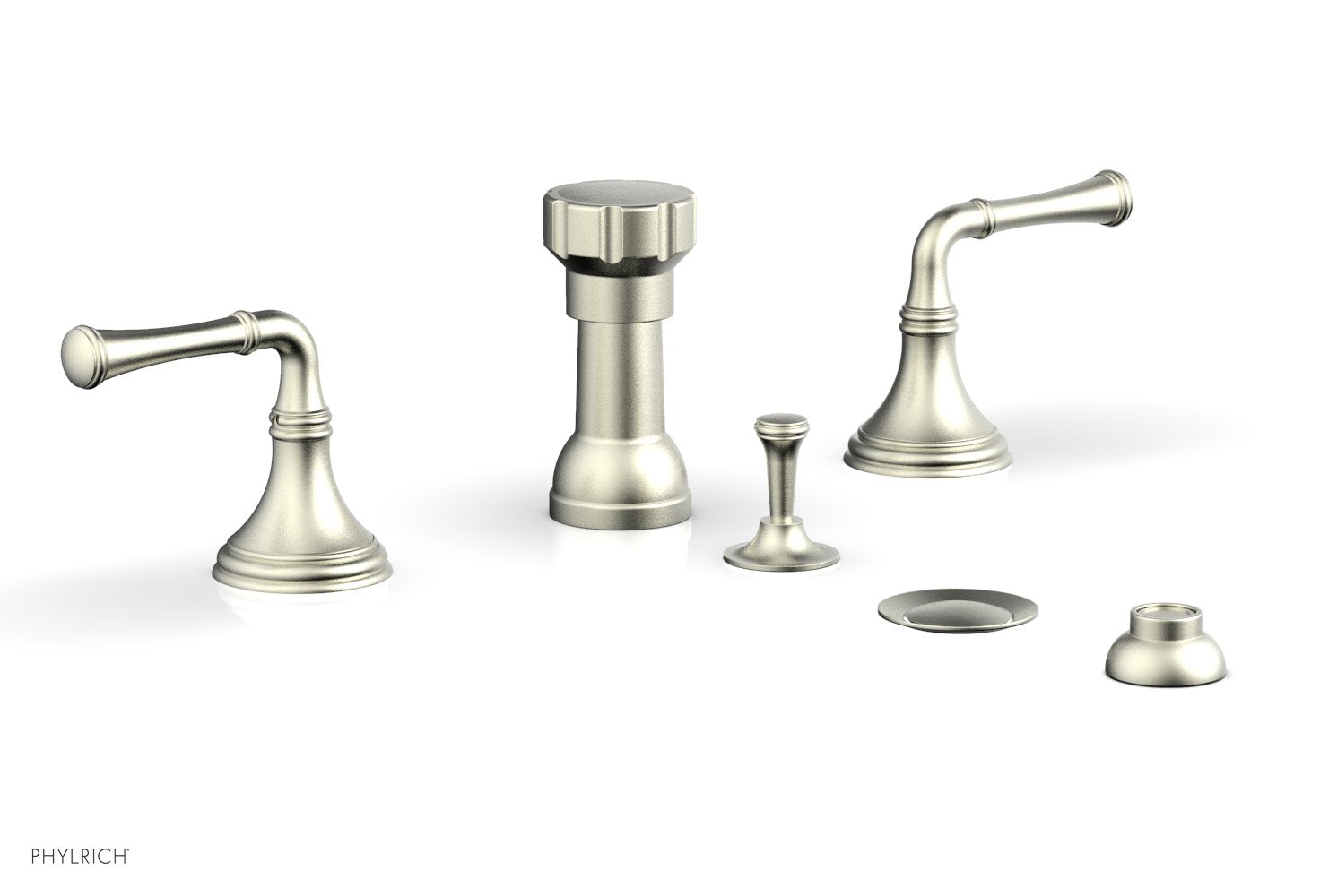 3RING Four Hole Bidet Set D4205 - Stainless Steel Bidet Sprayer with 4 Holes for Toilet, Bathroom Hygiene & Cleaning - Perfect for Home, RV, and Travel Use