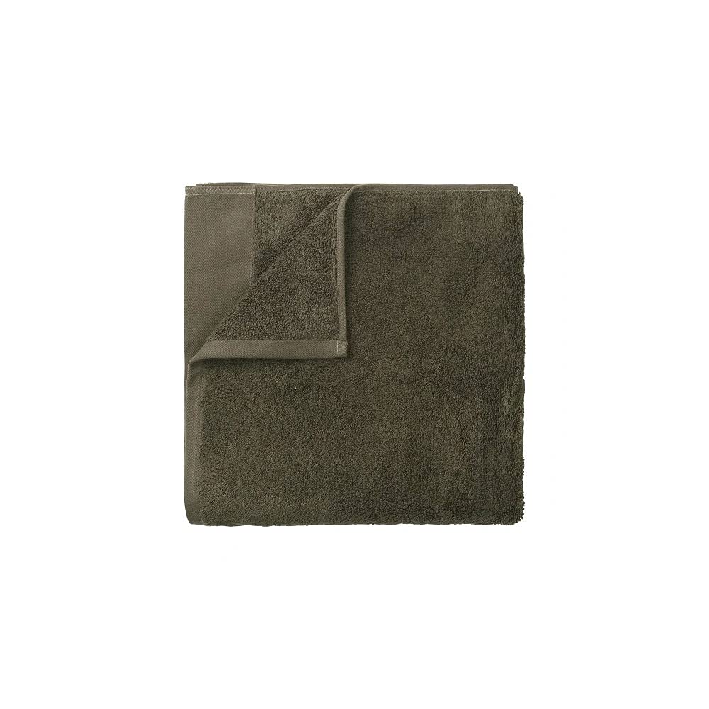 Blomus Riva 69128 Premium Cotton Guest Hand Towels Set of 4 - Agave Green Bathroom Towels for Guest Bath, Powder Room & Luxury Hotels