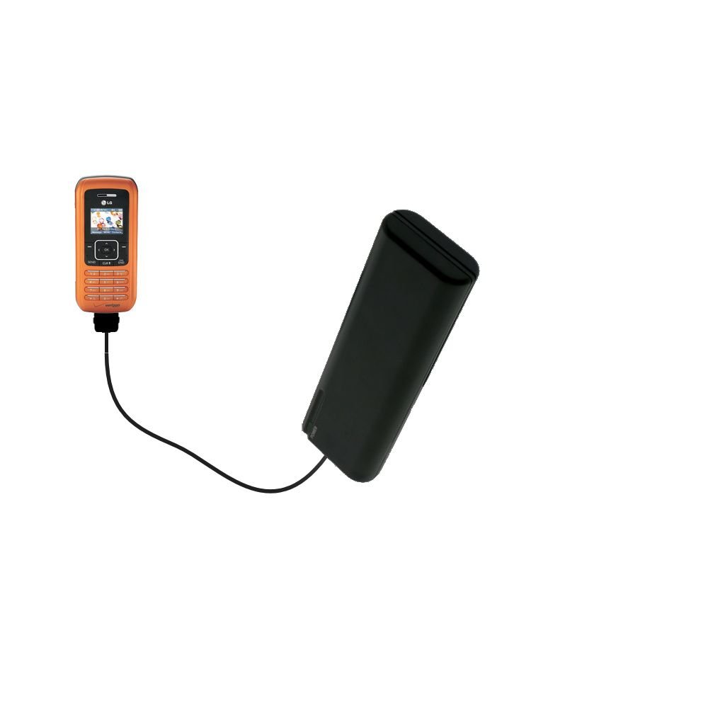 Portable AA Battery Charger for LG VX9900 - Emergency Power Bank with TipExchange Technology | Perfect for Outdoor Camping, Travel & Power Outages