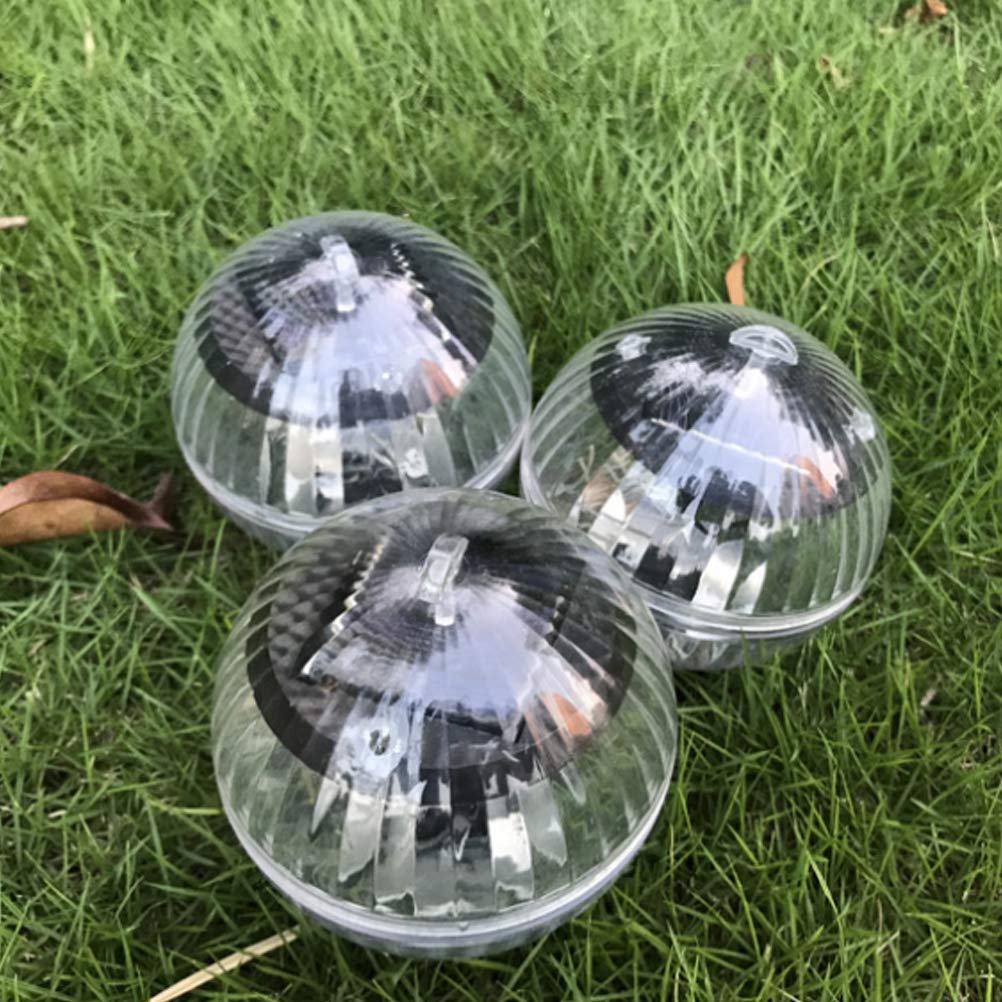 Uonlytech D Rechargeable Solar Pool Lights - 2 Pack Color Changing LED Outdoor Lights for Swimming Pools, Gardens & Patios | Waterproof Solar Powered Night Lights for Backyard, Deck & Landscape Lighting
