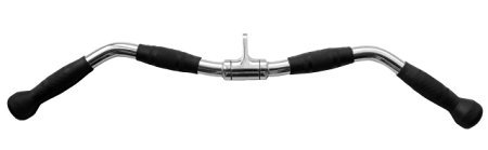 Ader Rubber Handle Cable Attachment for Gym Fitness - Durable Workout Equipment for Strength Training, Home & Commercial Gym Use