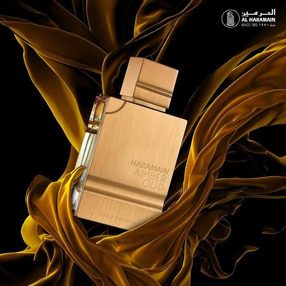 Amber Oud Gold Edition 2.5 oz Eau de Parfum - Unisex Luxury Perfume for Men & Women - Perfect for Date Night, Special Occasions & Gift Giving