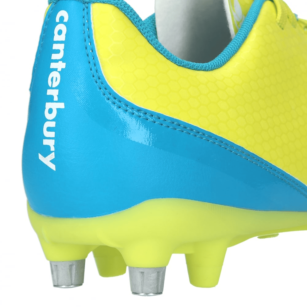 CCC Speed 2.0 Soft Ground Rugby Boots - Lightweight Football Cleats for Men | Sulfur Spring Color | Perfect for Wet Field Conditions & Competitive Matches