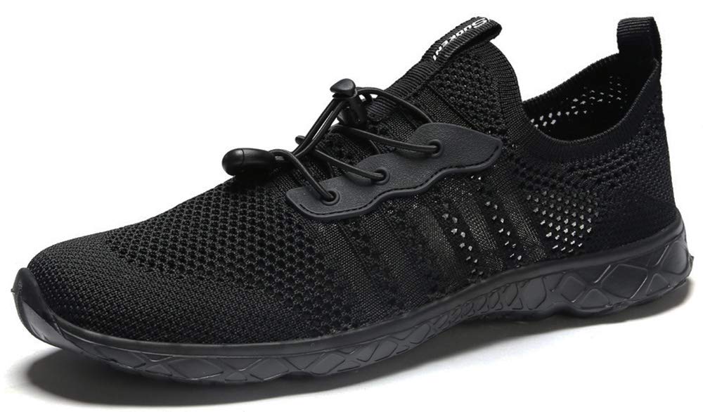 SUOKENI Women's Quick Dry Slip On Water Shoes - Lightweight Aqua Socks for Beach, Swimming, Surfing & Water Sports | Perfect for Pool, Yoga & Travel
