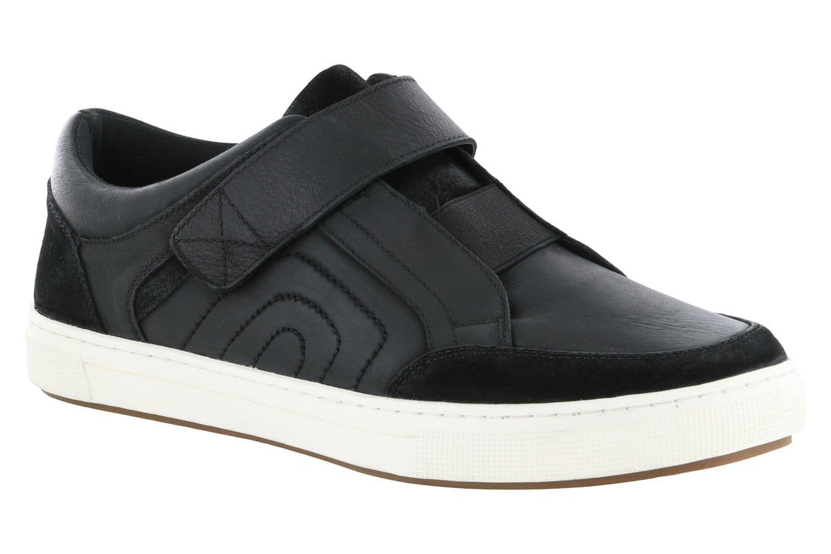 Propet Kade Velcro Sneakers for Men - Comfortable Walking Shoes Black | Perfect for Casual Wear, Travel & Outdoor Activities
