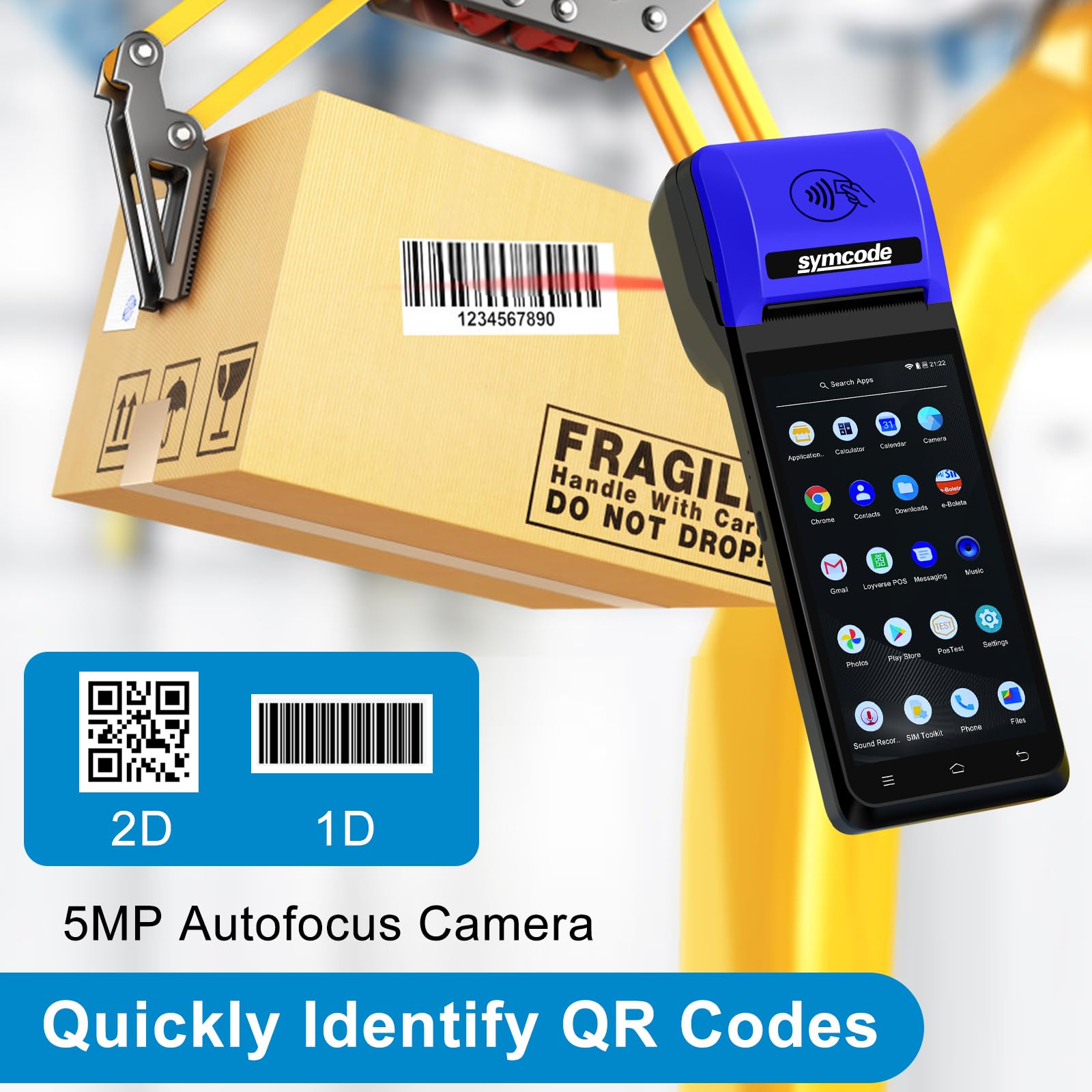 58mm Thermal Receipt Printer with 5.5