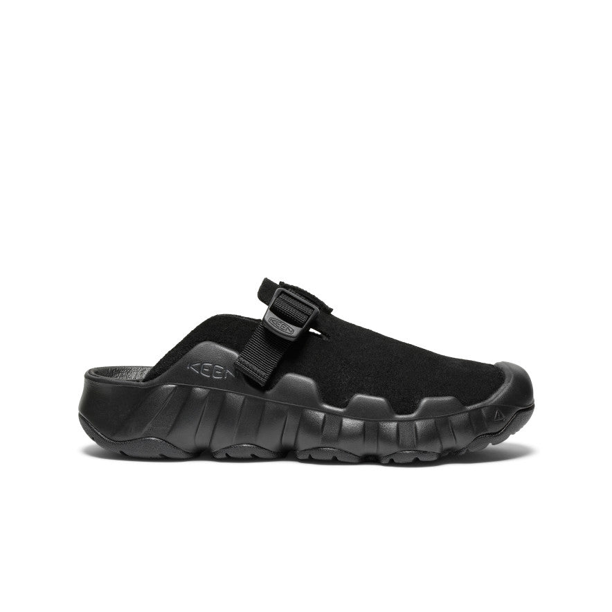 Women's Hyperport Leather Clog - Comfortable Slip-On Shoes for Women | Black/Black | Perfect for Casual Wear, Nursing, and Indoor Use