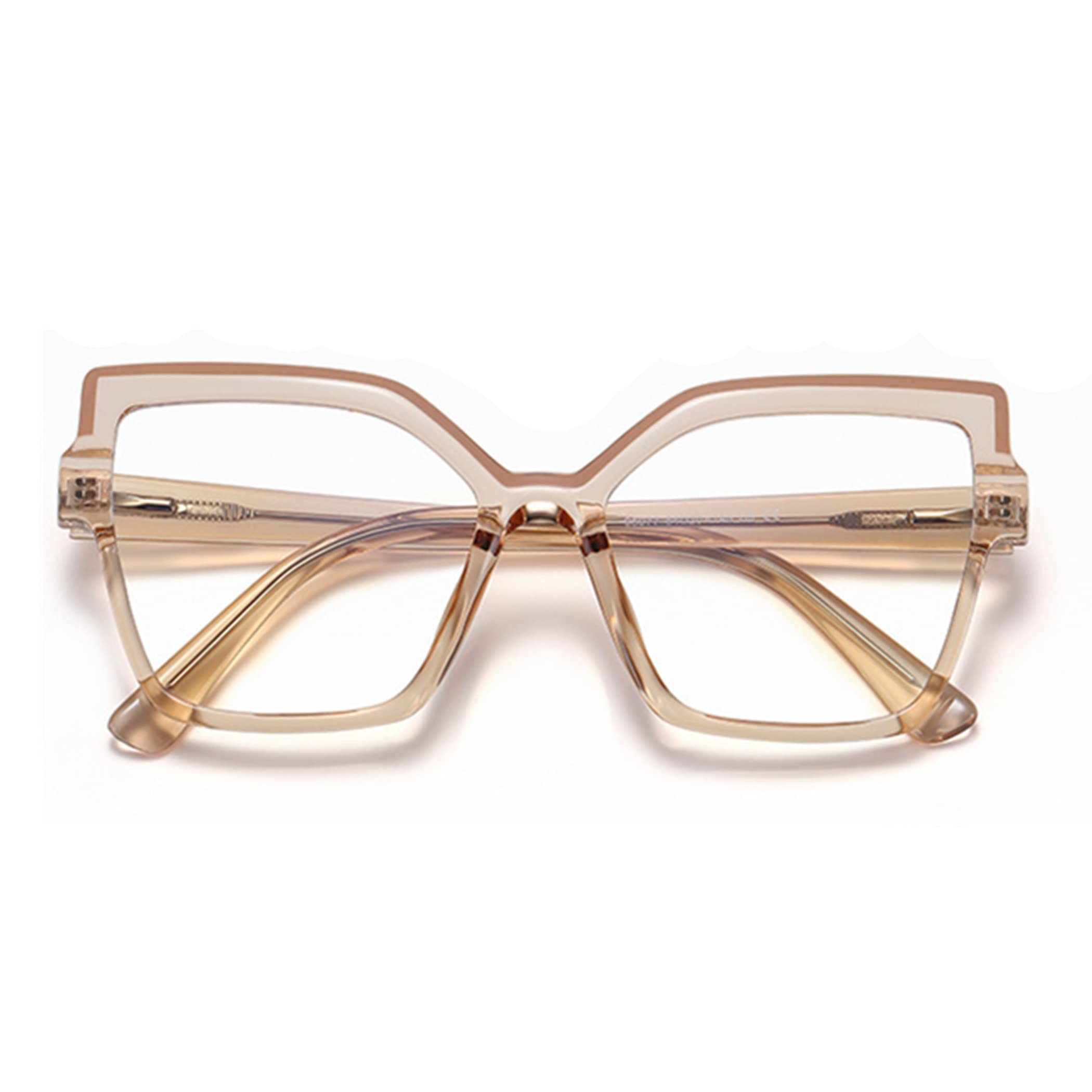 Stylish TR90 Cat Eye Reading Glasses for Women - Blue Light Blocking Computer Eyewear with Anti-UV Protection | Perfect for Office Work, Screen Time & Fashion Accessories