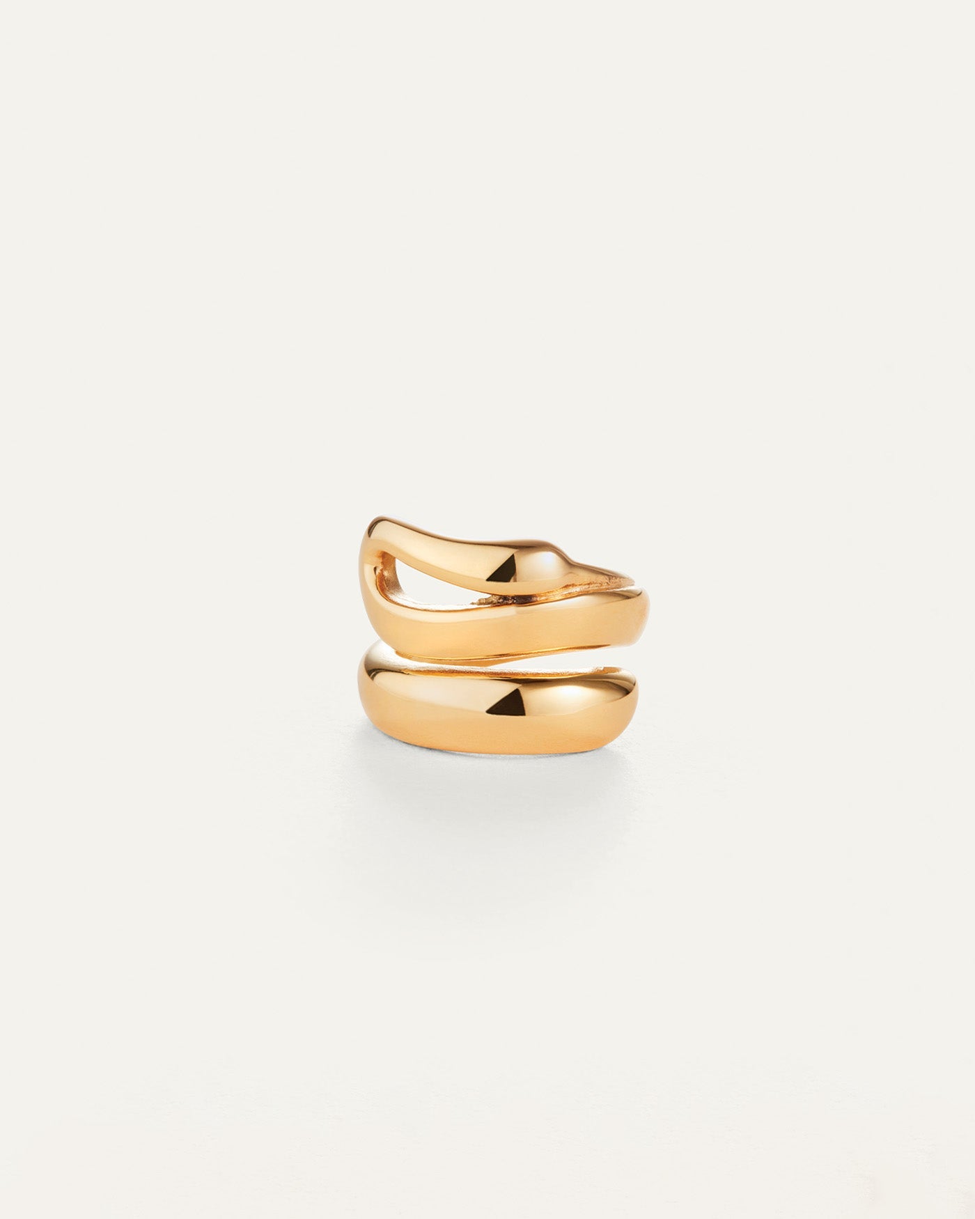 Elegant Gold Sees Ring for Women - Perfect for Weddings, Anniversaries & Special Occasions