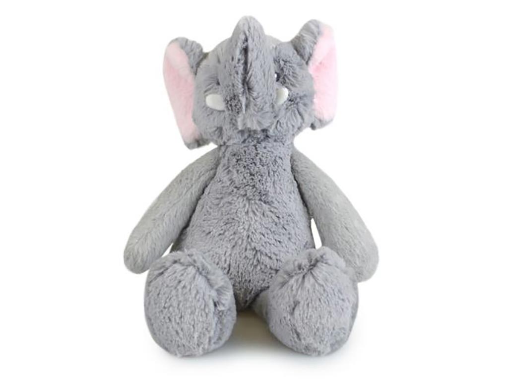 Soft and Cuddly Elephant Plush Stuffed Animal Toy - Perfect for Kids' Bedtime, Nursery Decor, and Gift Giving