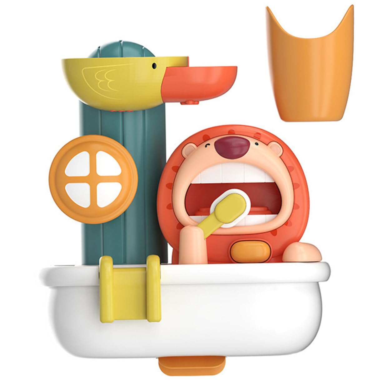 VICASKY 3 Sets Bath Toys for Toddlers - Waterproof Plastic Bathtub Toys for Kids, Floating Water Games Fun for Baby Bath Time & Pool Play