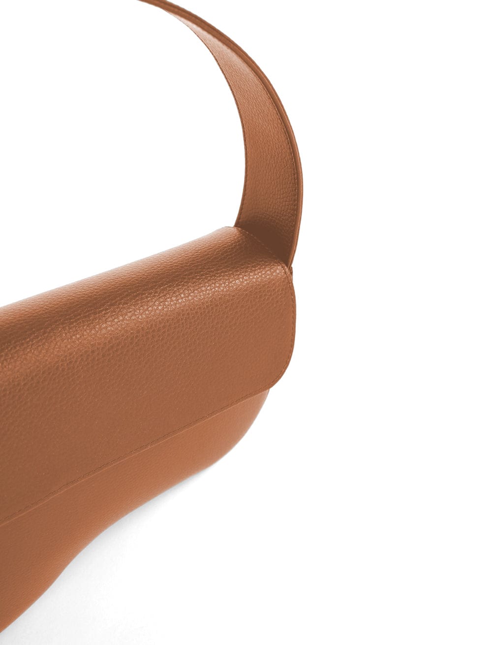Clover MIRUM® Vegan Leather Saddle Bag for Women | Eco-Friendly Crossbody Purse | Walnut Brown | Perfect for Work, Travel & Everyday Use