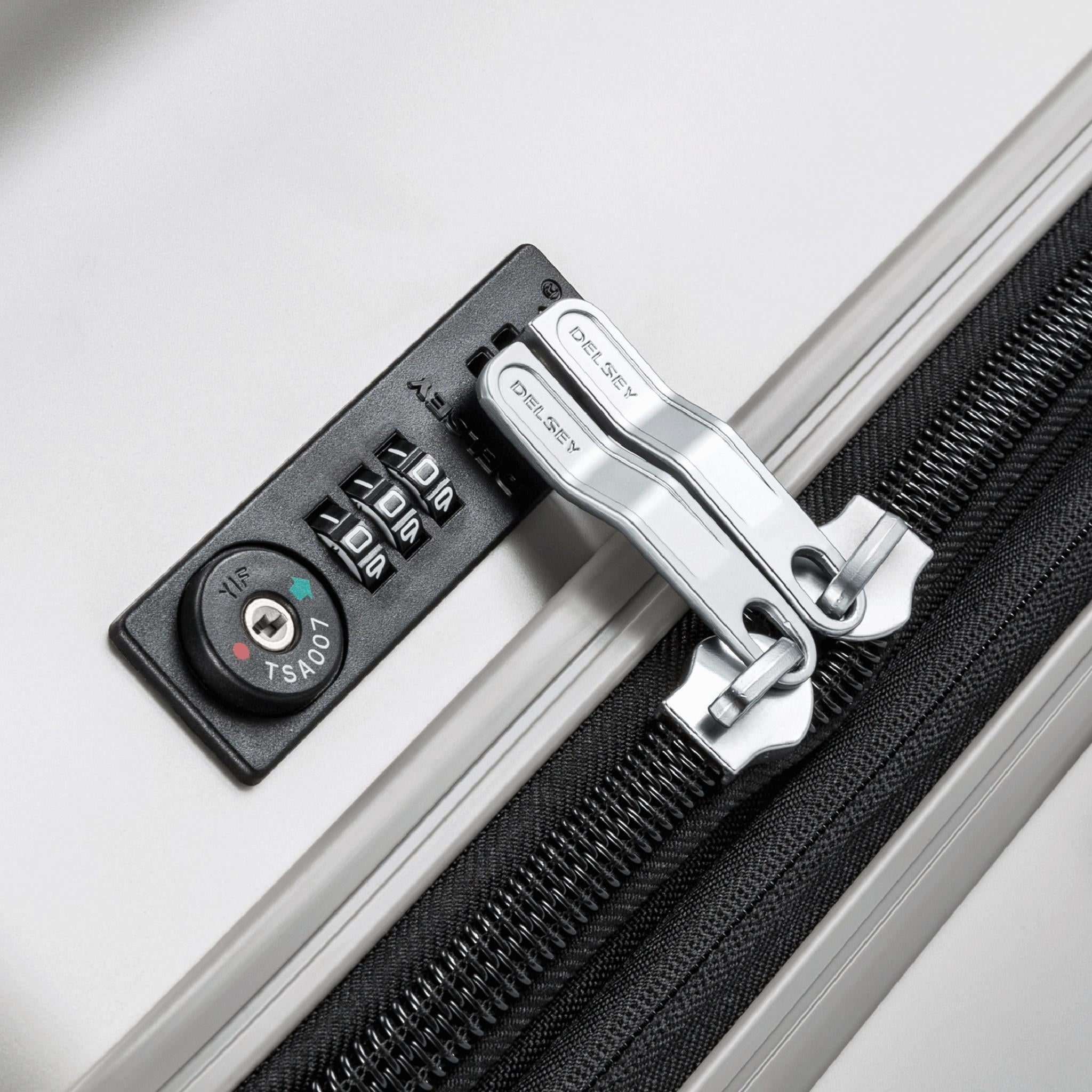 Delsey Titanium Expandable Carry-On Spinner Luggage with Laptop Pocket - Perfect for Business Travel & Weekend Getaways