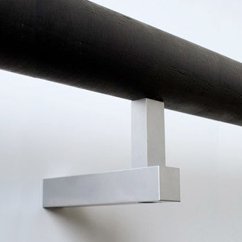 HB 540 Heavy Duty Handrail Brackets - Sturdy Metal Wall Mounted Railing Supports for Stairs, Decks & Balconies | Indoor & Outdoor Use