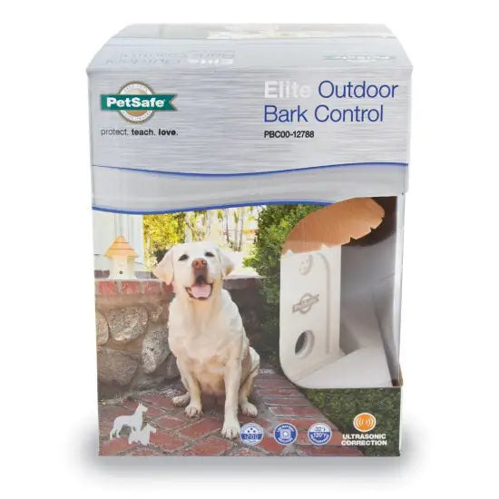 Outdoor Ultrasonic Bark Control Device - Stop Dog Barking with Sound Waves for Quiet & Peaceful Yard