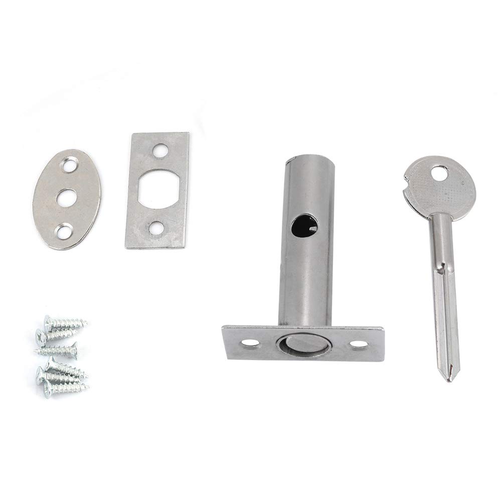 Heavy Duty Fireproof Security Lock for Doors - Durable Pipe Well Lock for Hotels, Homes, Factories & Emergency Exits - Property Protection & Personnel Safety (Ideal for Fire Escape Routes & High-Security Areas)