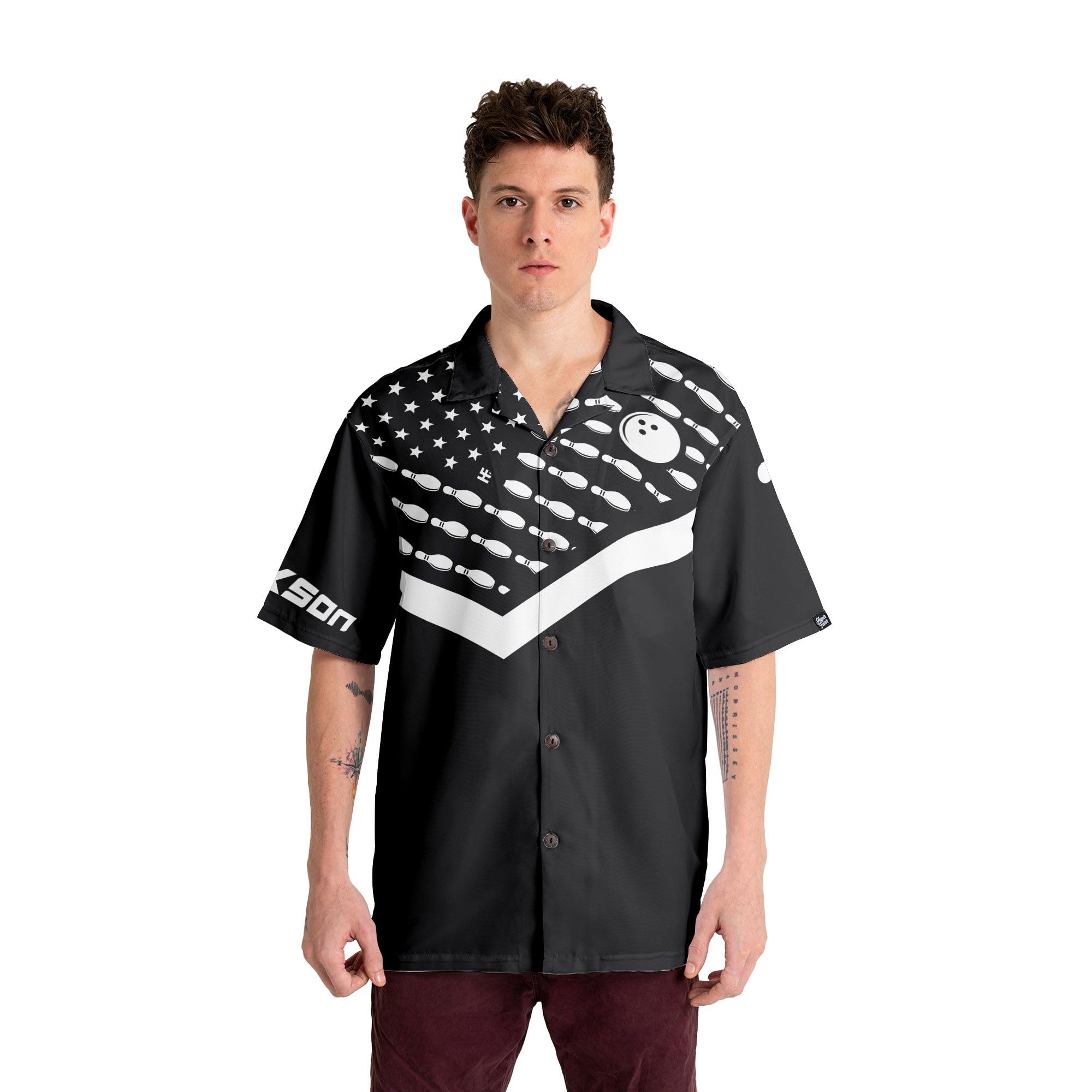 Custom Personalized Bowling Shirts with Names for Men & Women - Stylish Hawaiian Bowling Team Shirts - Perfect for Bowling Leagues, Tournaments & Casual Wear