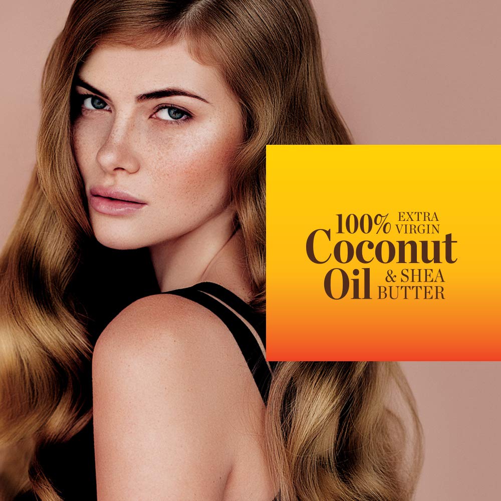 Marc Anthony Coconut Oil Dry Styling Oil for Frizz Control & Shine - 4.05 oz - Lightweight Hair Oil for Dry, Damaged & Curly Hair - Perfect for Daily Styling & Heat Protection