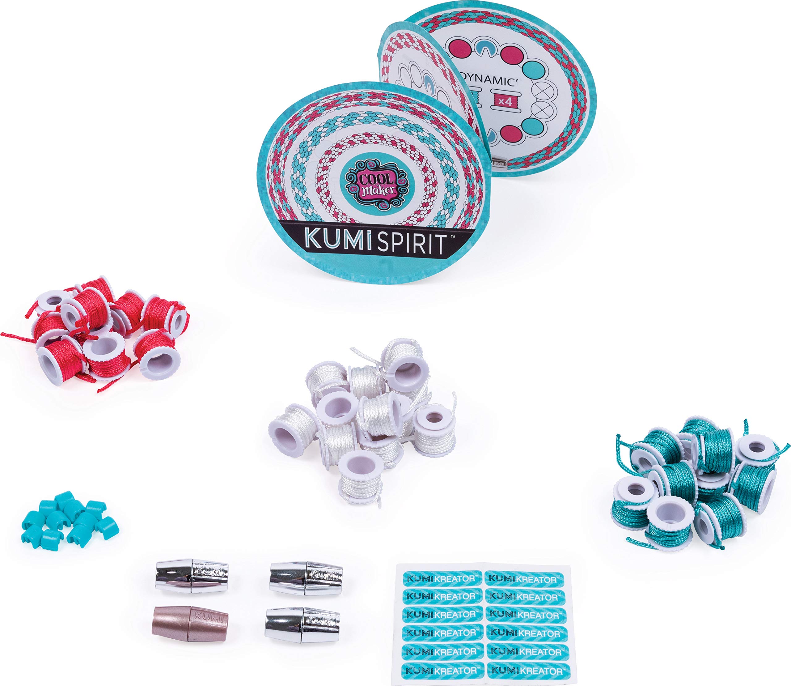 Cool Maker - 6045486 - Creative Crafts - Small Kumi Kreator Refill Pack - Random Patterns - Perfect for DIY Jewelry, Kids Crafts & Party Favors