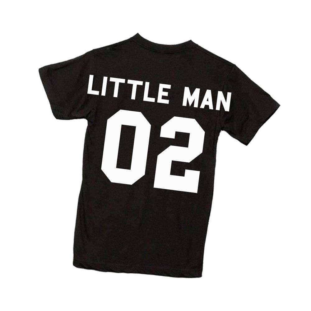 Big Man & Little Man Bestie/Brother Matching T-Shirts - Father & Son, Brothers, or Friends Matching Outfits - Perfect for Family Photos, Birthdays, and Special Occasions