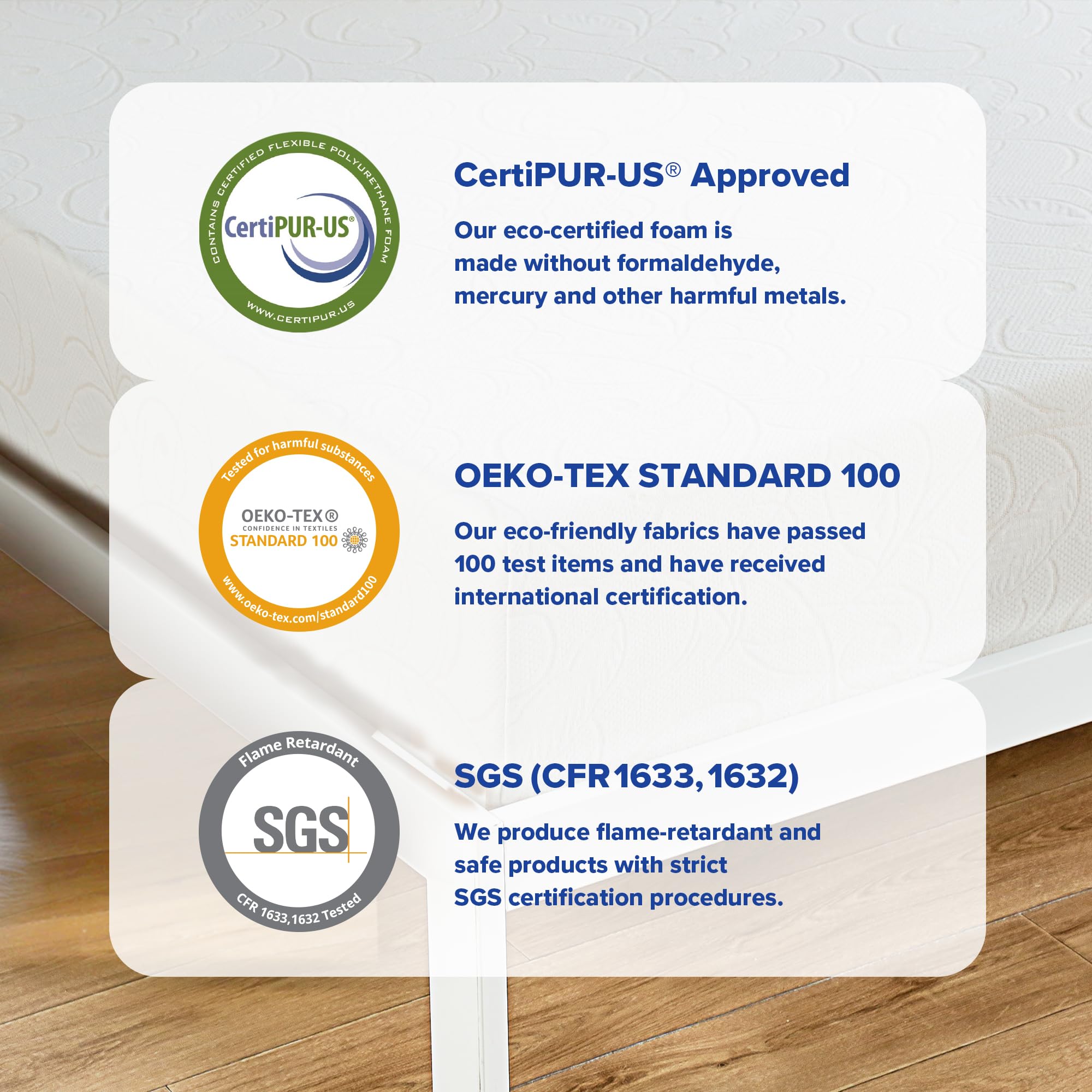 Olee Sleep 9 Inch Full Size Gel Memory Foam Mattress - CertiPUR-US Certified, Medium Firm, Pressure Relief & Cooling Comfort - Perfect for Back Pain Relief, Guest Rooms & Dorm Beds