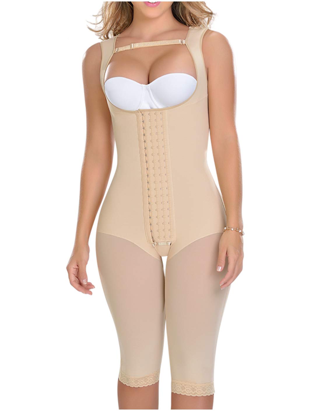 M&D 0085 Women's Full Body Slimming Shapewear - Colombian Fajas for Tummy Control & Waist Training | Perfect for Postpartum Recovery, Workout & Special Occasions
