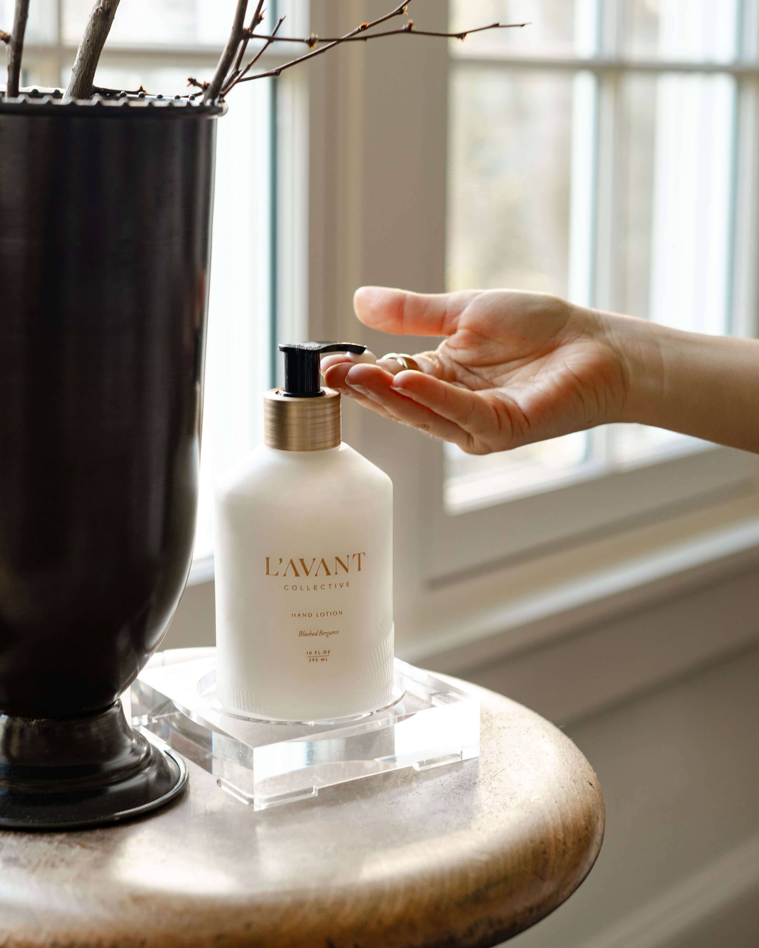Blushed Bergamot Hand Lotion - Moisturizing & Nourishing for Dry Skin - Perfect for Winter Care & Daily Hydration