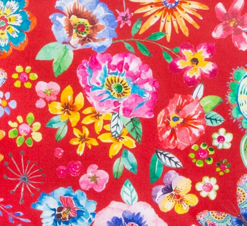 19 - Happy Florals - Red