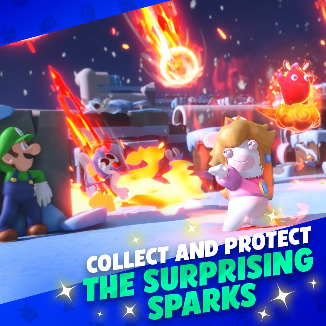 Mario + Rabbids Sparks of Hope GOLD Edition for Nintendo Switch - Limited Edition Game with Exclusive Content - Perfect for Family Fun and Adventure Gaming