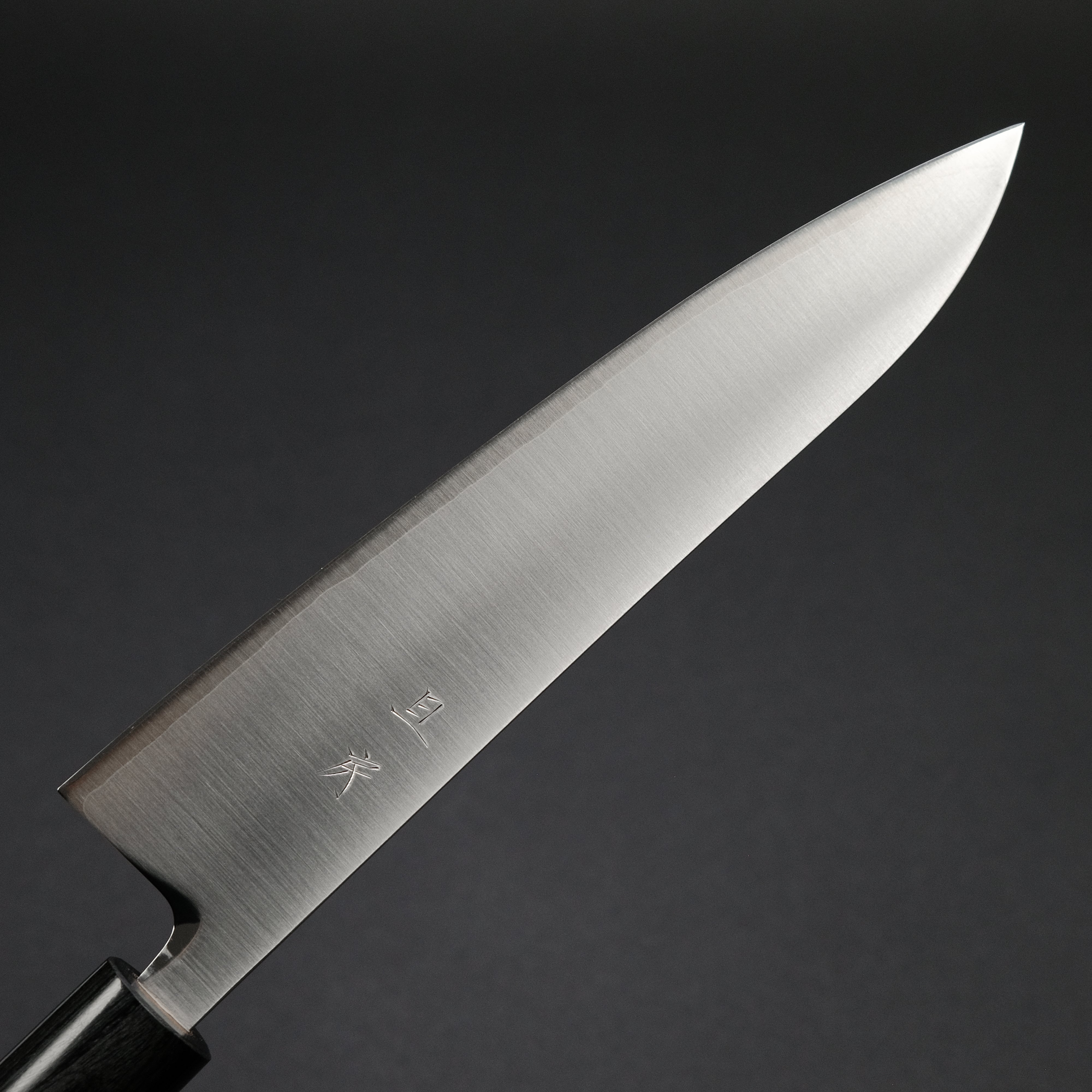 Premium Akifusa Powder Metal Steel Gyuto Chef Knife 210mm - Japanese High-Carbon Stainless Steel Blade with Ergonomic Ebony Wood Handle - Perfect for Sushi, Meat Slicing & Professional Kitchen Use