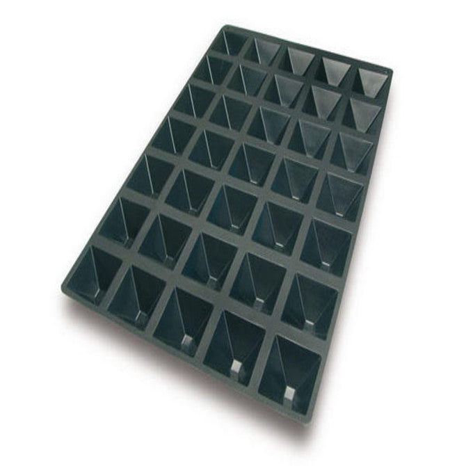35-Piece Pyramid Silicone Mold Set for Baking, Chocolate, Ice Cubes, Soap & Candle Making - Reusable Non-Stick Flexible Candy Mold for DIY Crafts & Desserts