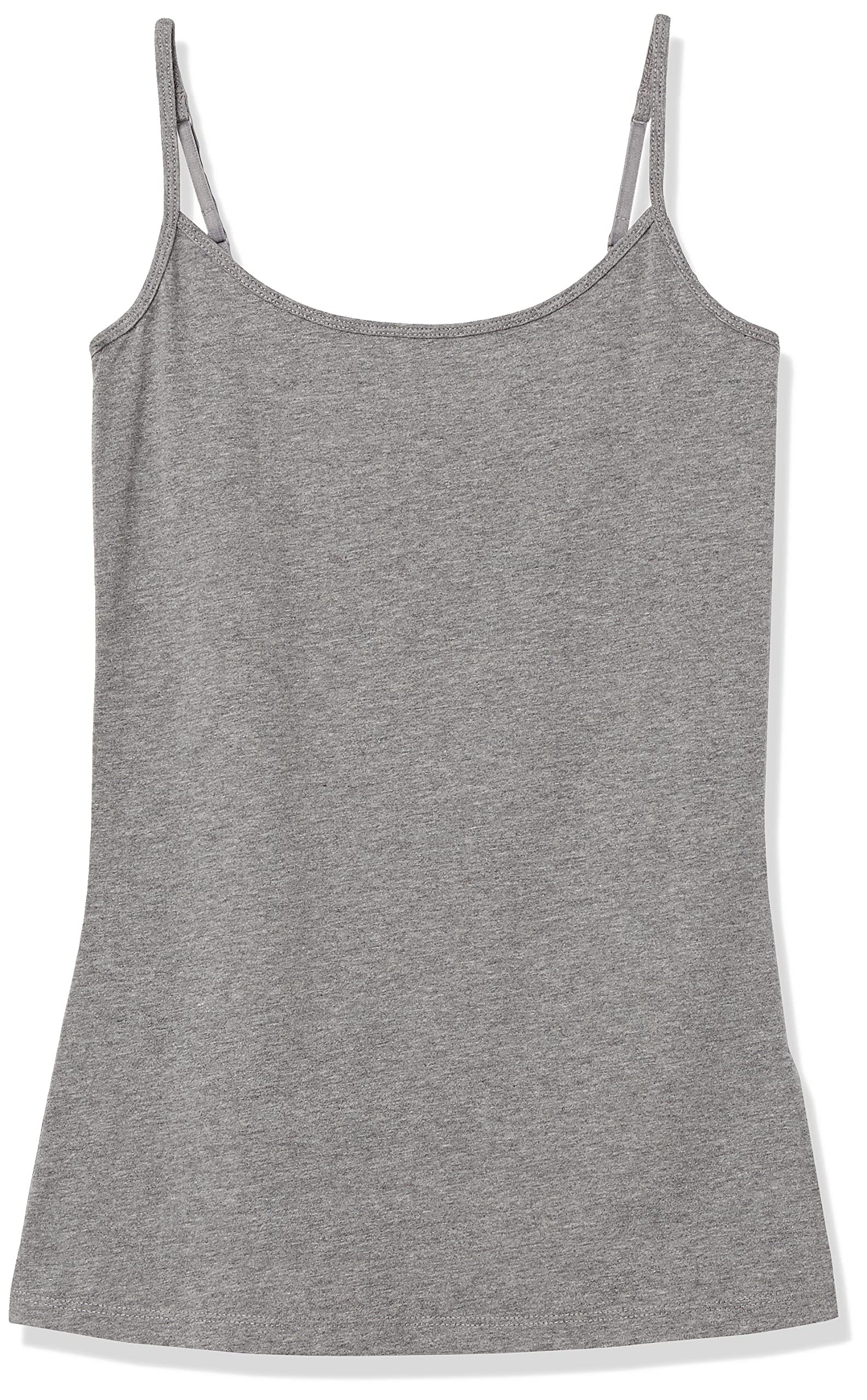 Amazon Essentials Women's Slim-Fit Camisole Top - 4 Pack | Soft Stretch Basic Tank Tops for Layering, Sleep & Casual Wear | Comfortable Everyday Undershirt for Women