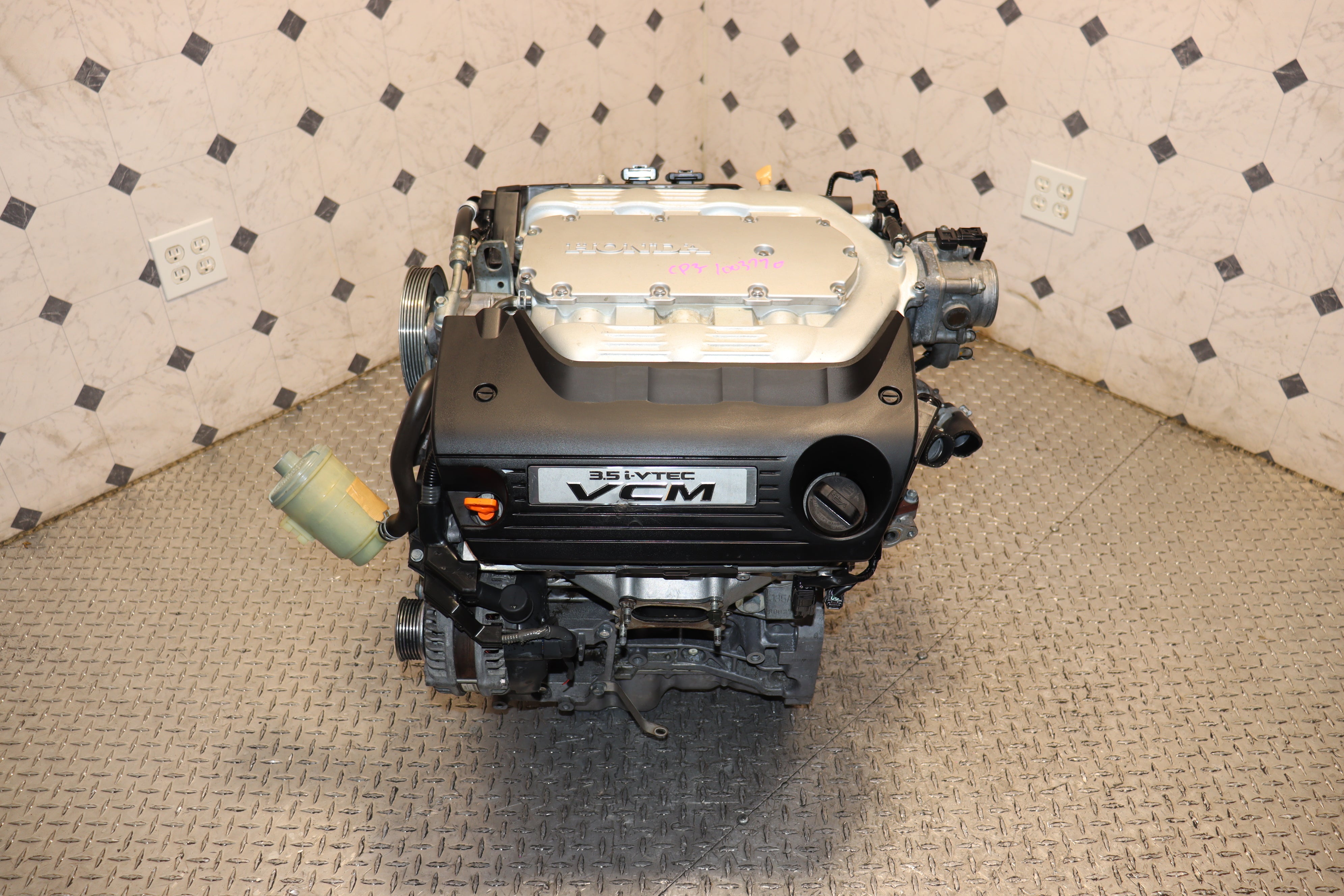 JDM J35A 3.5L VCM i-VTEC Engine for 2008-2012 Honda Accord, 2008-2012 Odyssey & 2009-2014 Pilot - High Performance Replacement Motor for Smooth Driving & Long Commutes
