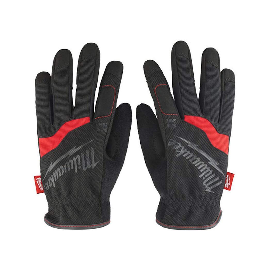 Milwaukee Free Flex Gloves XL - Durable Work Gloves for Construction, DIY & Outdoor Use - Heavy Duty Protection & Comfort for Men & Women