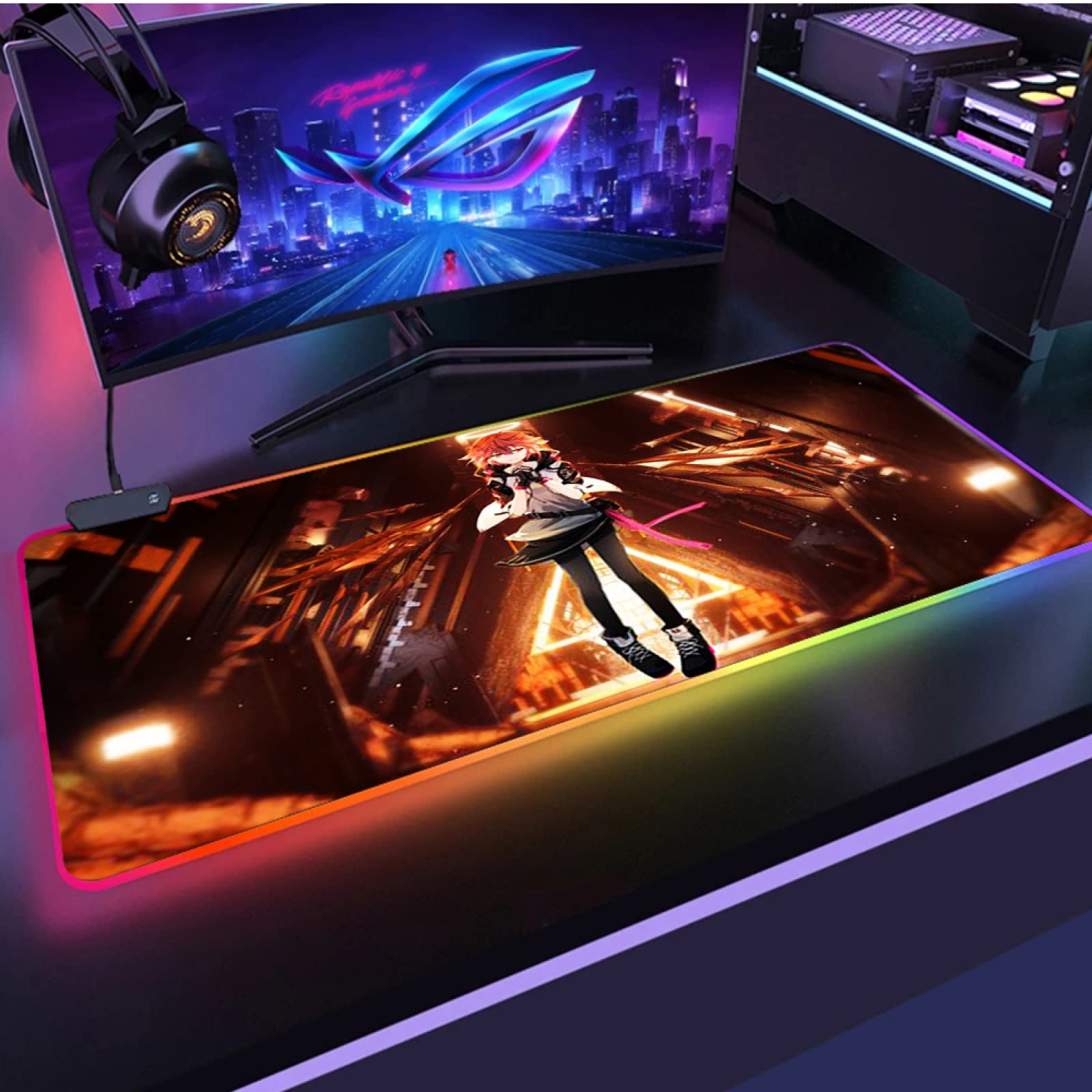 RGB Gaming Mouse Pad Large XXL (19.7