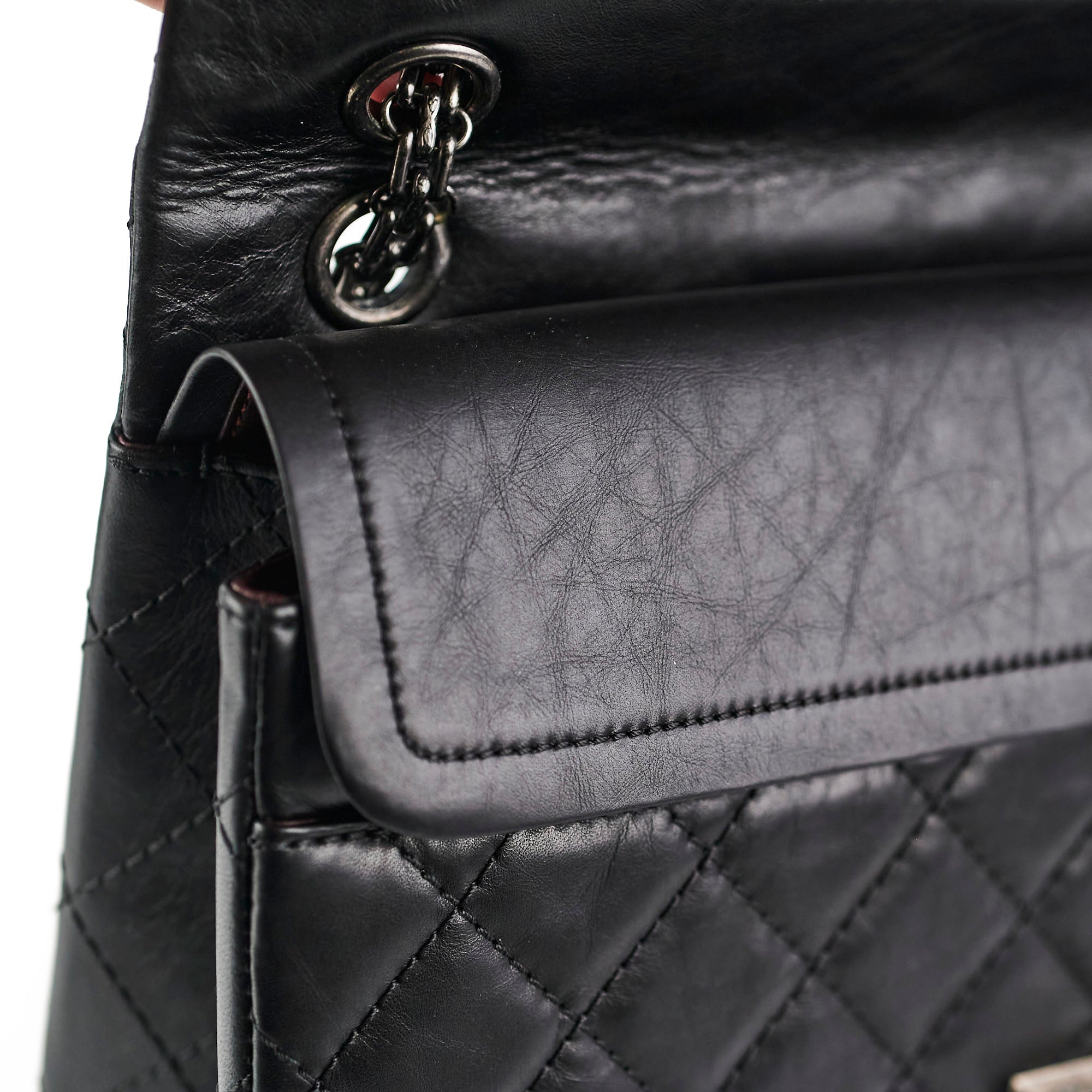 Chanel Reissue 226 Black Calfskin Leather Handbag - Series 18 Luxury Shoulder Bag for Women | Perfect for Work, Evening Events & Fashion Outings