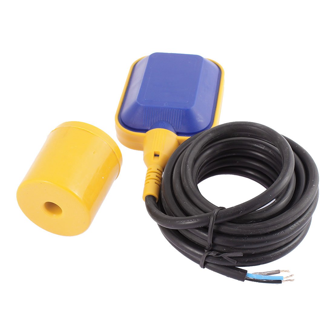 Uxcell AC 250V Float Switch Water Level Sensor - 4m Cable for Liquid Tank Control | Ideal for Aquariums, Pools, and Industrial Water Tanks