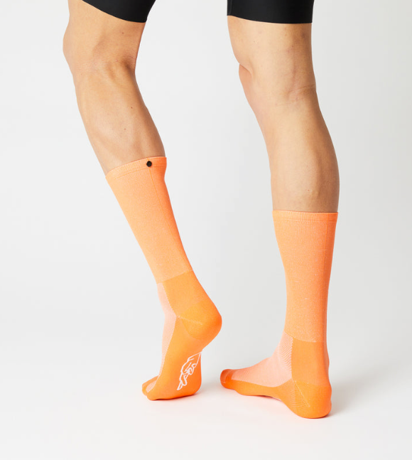 Premium Orange Cotton Socks for Men & Women - Soft, Breathable & Comfortable - Perfect for Running, Hiking, Sports & Everyday Wear