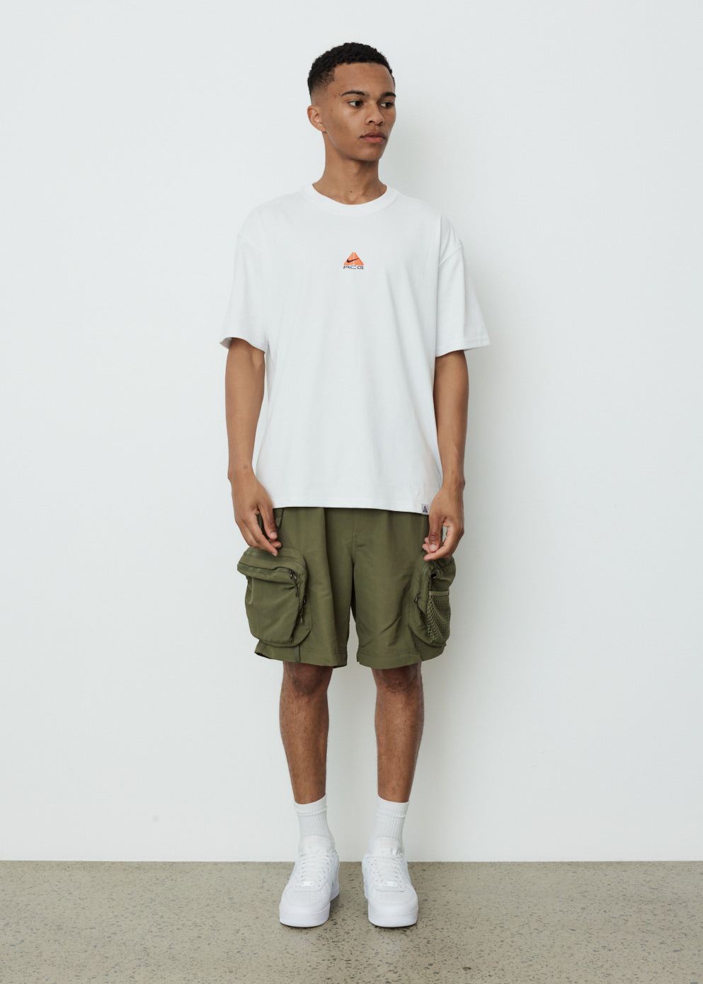 ACG 'Snowgrass' Cargo Shorts for Men - Durable Outdoor Hiking & Camping Shorts with Multiple Pockets - Perfect for Adventure Travel, Fishing & Summer Activities