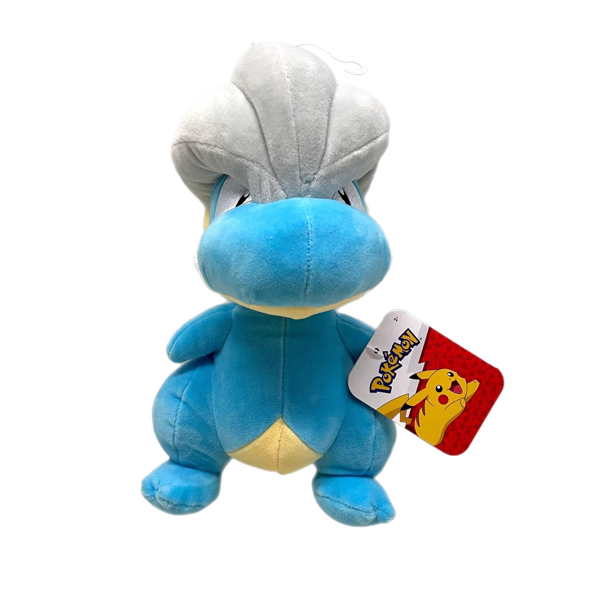 Official Pokemon Bagon 8 Inch Plush Stuffed Animal - Super Soft & Cuddly Licensed Toy for Kids, Perfect for Gifts, Collectibles & Playtime Fun