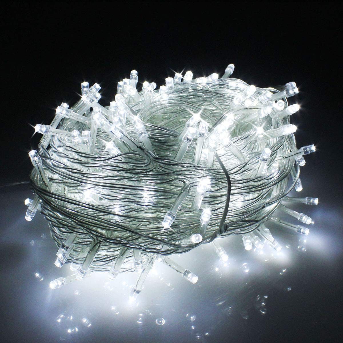 500 LED 173FT Christmas String Lights - 8 Lighting Modes, Low Voltage Fairy Lights for Indoor & Outdoor Holiday Decorations (Day White) | Perfect for Xmas Trees, Garden Parties, Halloween & Thanksgiving Festivities