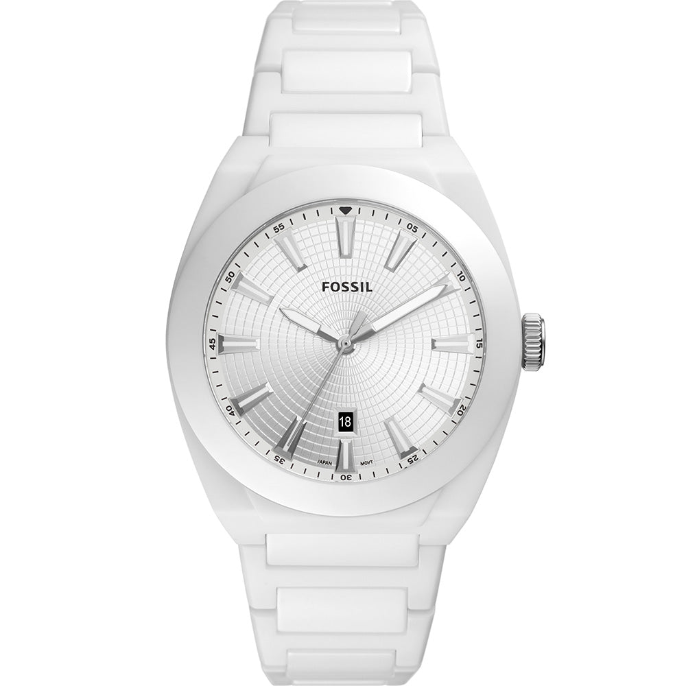 Fossil Everett CE5026 Men's Stainless Steel Chronograph Watch - Perfect for Business, Casual & Formal Wear