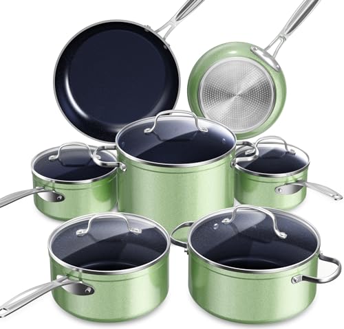 Metallic Pistachio Green