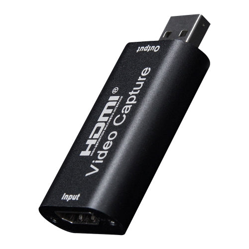 HDMI to USB 2.0 Video Capture Card Adapter - 1080p HD Live Streaming & Recording Device for Gaming, Webinars, Video Conferencing (Plug & Play) - Perfect for Twitch, YouTube, Zoom & Online Classes