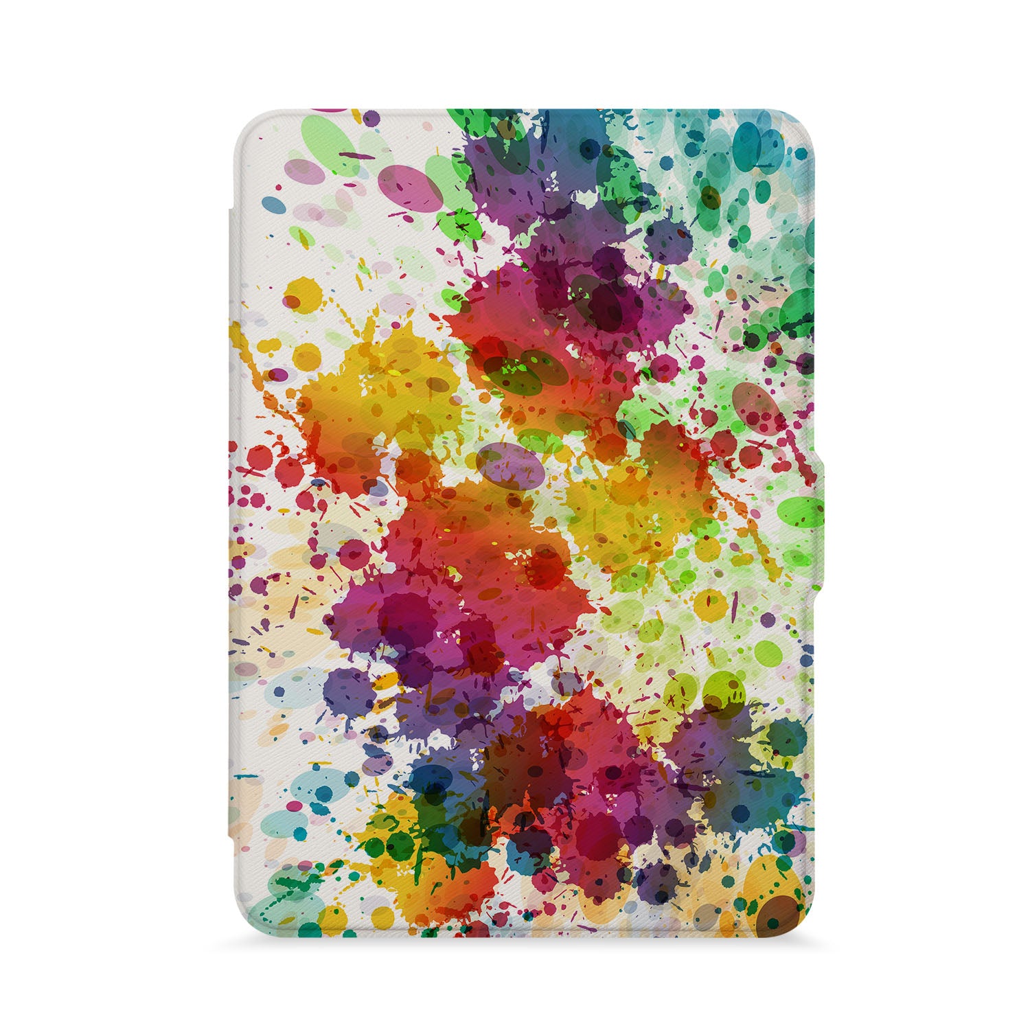 Premium Kindle Case with Abstract Watercolor Splash Design - Waterproof & Lightweight Cover for Kindle Paperwhite/Oasis - Perfect for Reading at Home, Travel & Outdoor Adventures