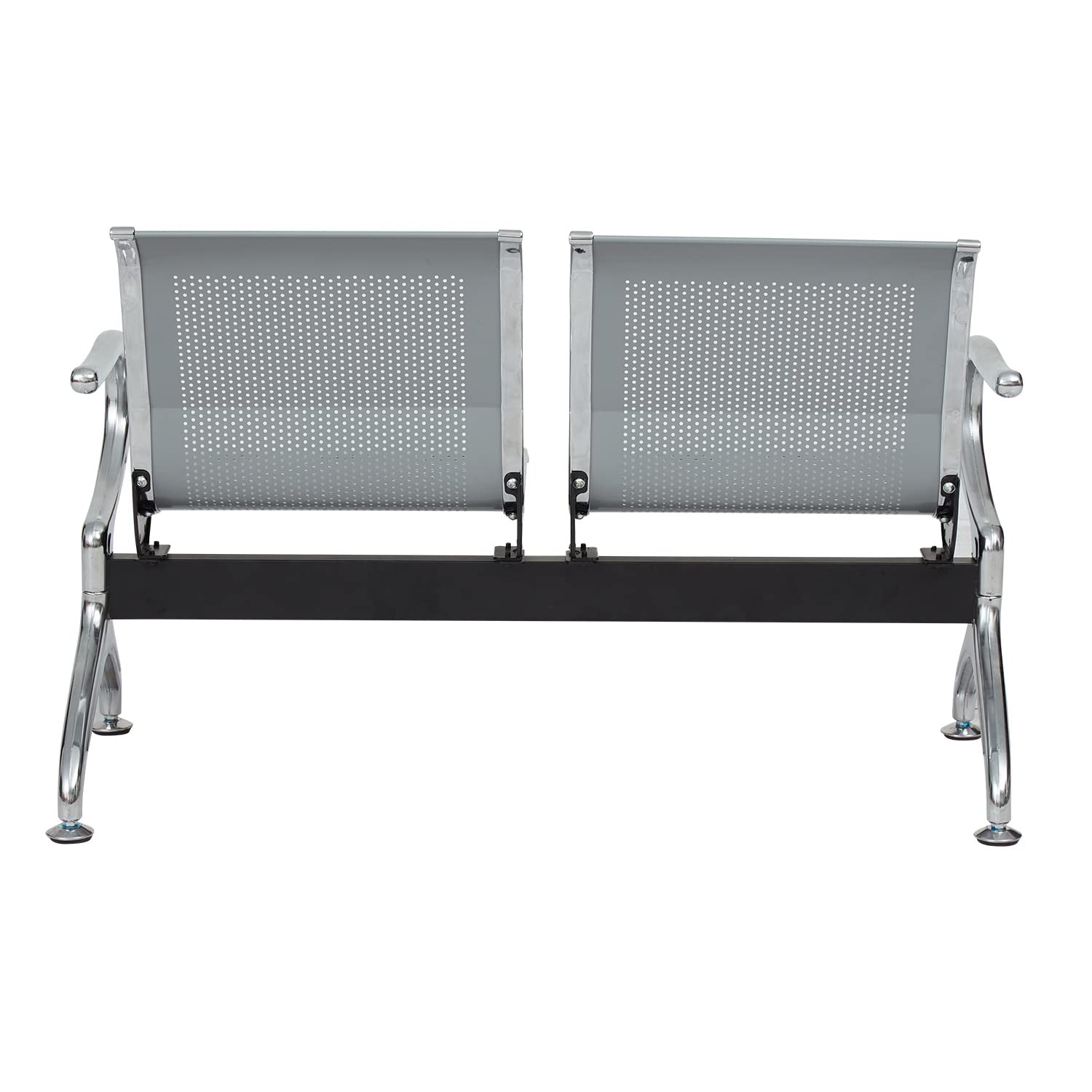 Kinsuite 4-Seat Airport Reception Chairs - Comfortable Waiting Room Bench for Office, Business, Bank & Hospital - Perfect for Lobbies, Waiting Areas and Public Spaces