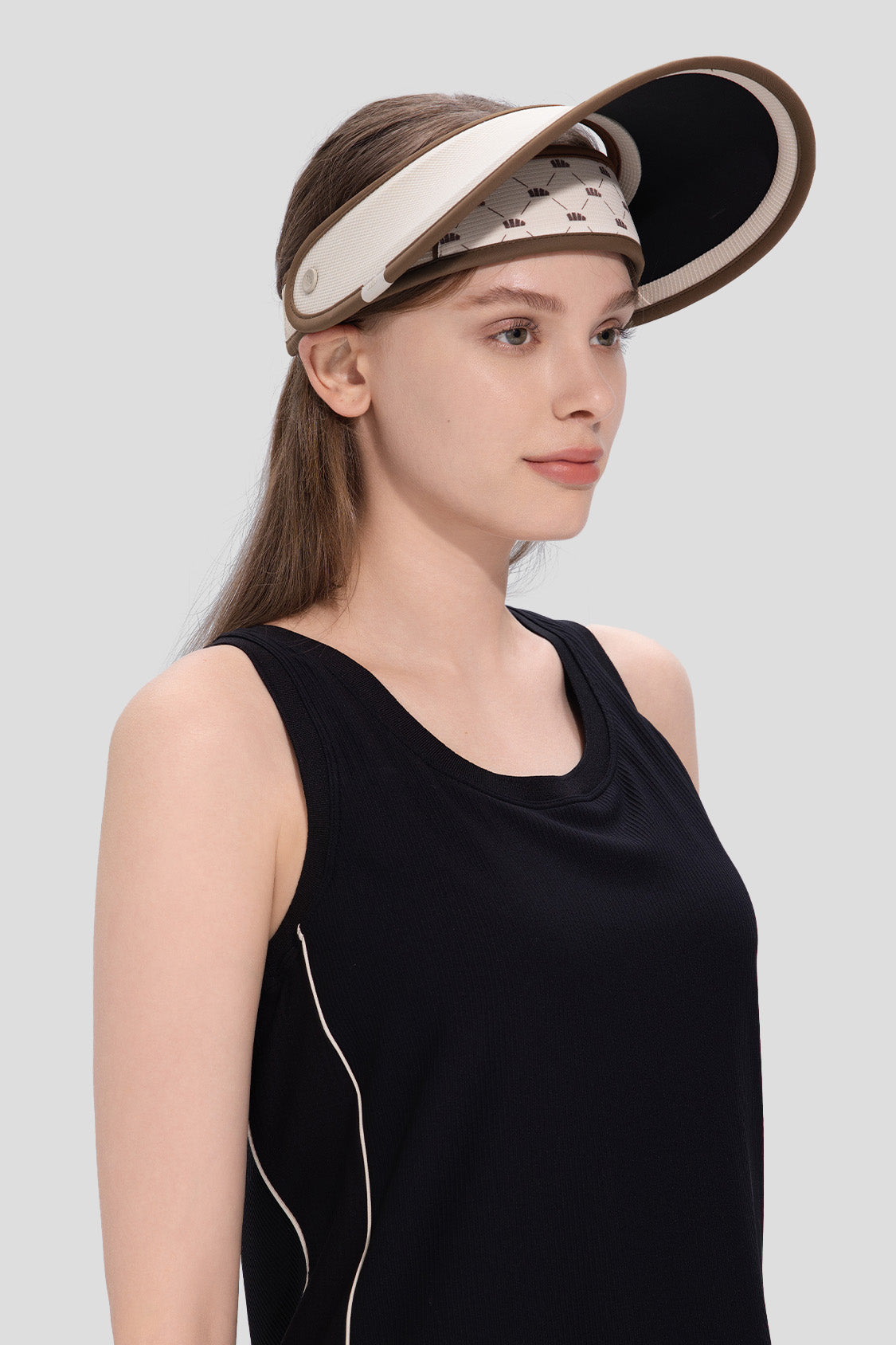 Skyline S24 Unisex Sun Visor Hat UPF50+ UV Protection - Perfect for Running, Golf, Hiking & Outdoor Activities
