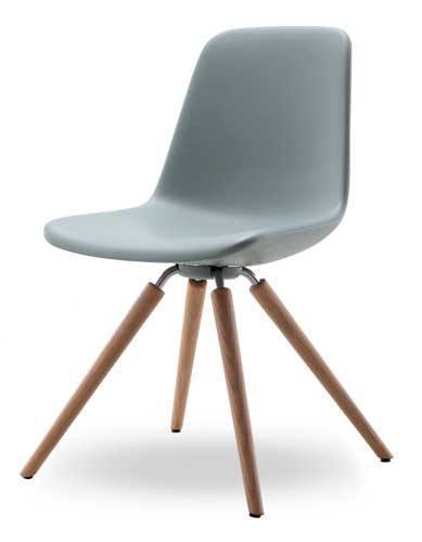 Tonon Step Chair with Soft Touch Wood Base - Sturdy & Stylish Step Stool for Kitchen, Bathroom, and Kids' Room