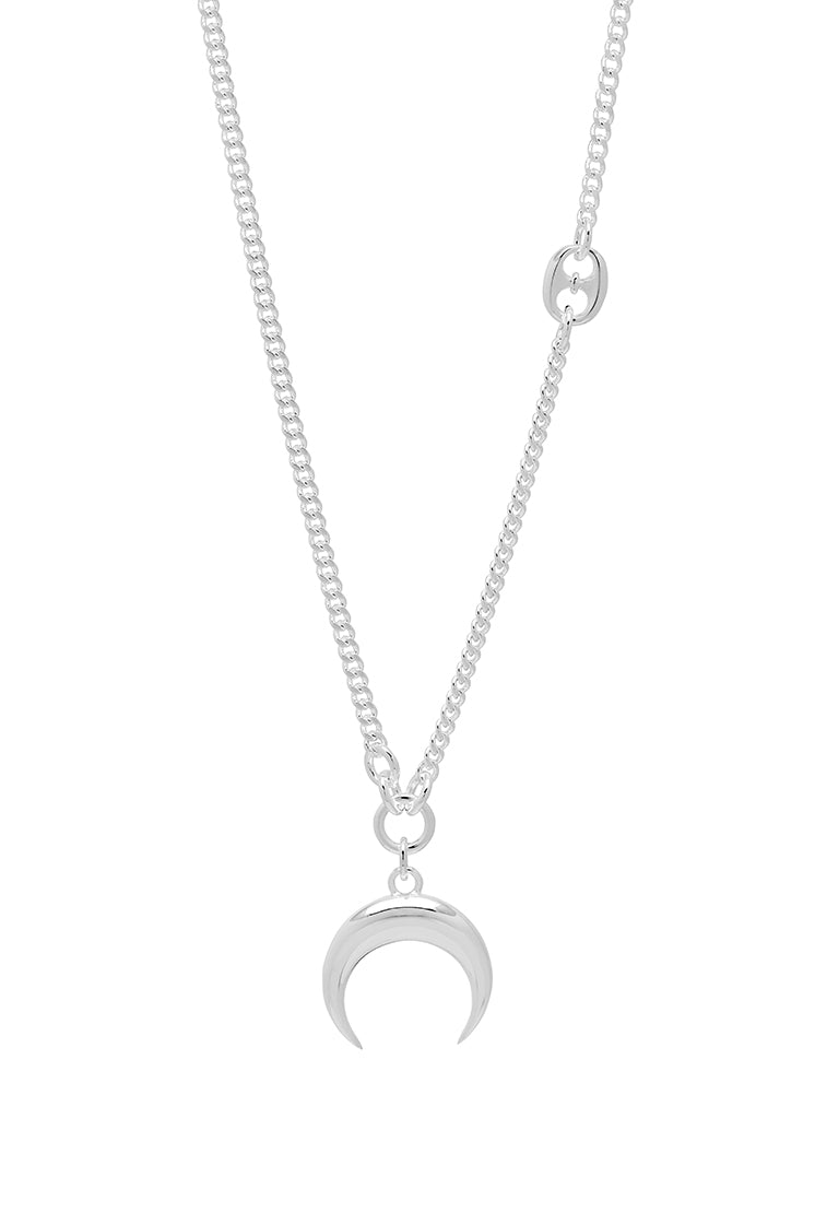 Stylish Men's Horn Necklace for Men - Gothic Tribal Pendant Jewelry - Perfect for Parties, Halloween & Everyday Wear