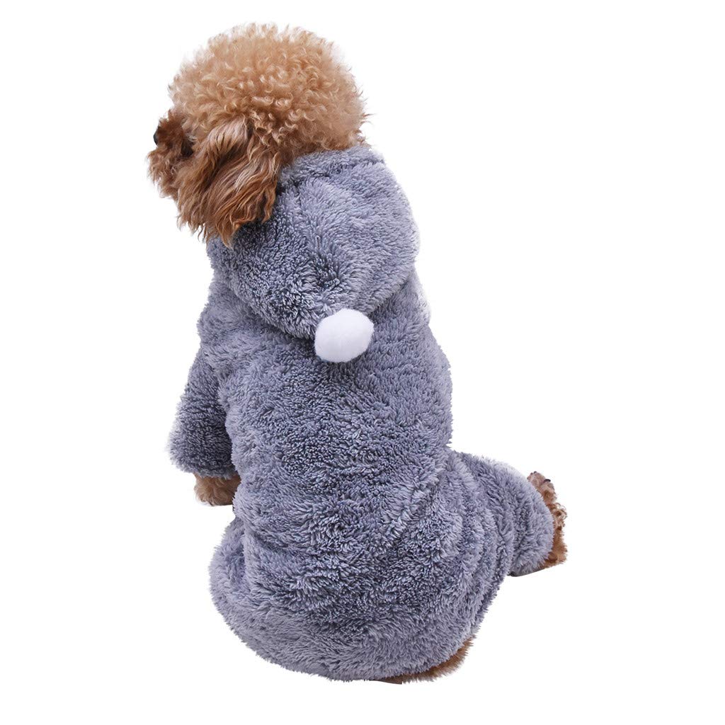 Polar Puppy Dog Shirt & Cat Sweatshirt - Warm Pet Clothes for Winter, Cute Painting Design - Perfect for Outdoor Walks and Indoor Cozy Time